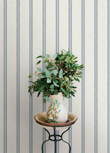 Johnny Blue by Chesapeake Stripes Wallpaper – Brewster Home Fashions 4169-13075