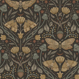 Mystic Moth Black Forest Magic Wallpaper by Chesapeake, 20.5 in x 33 ft roll