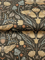 Mystic Moth Black by Chesapeake Forest Magic Wallpaper – Brewster Home Fashions 4169-83116