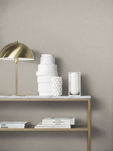 Glistening Quartz Taupe by Antonina Vella Beaded Wallpaper- York Designer Series MA34941