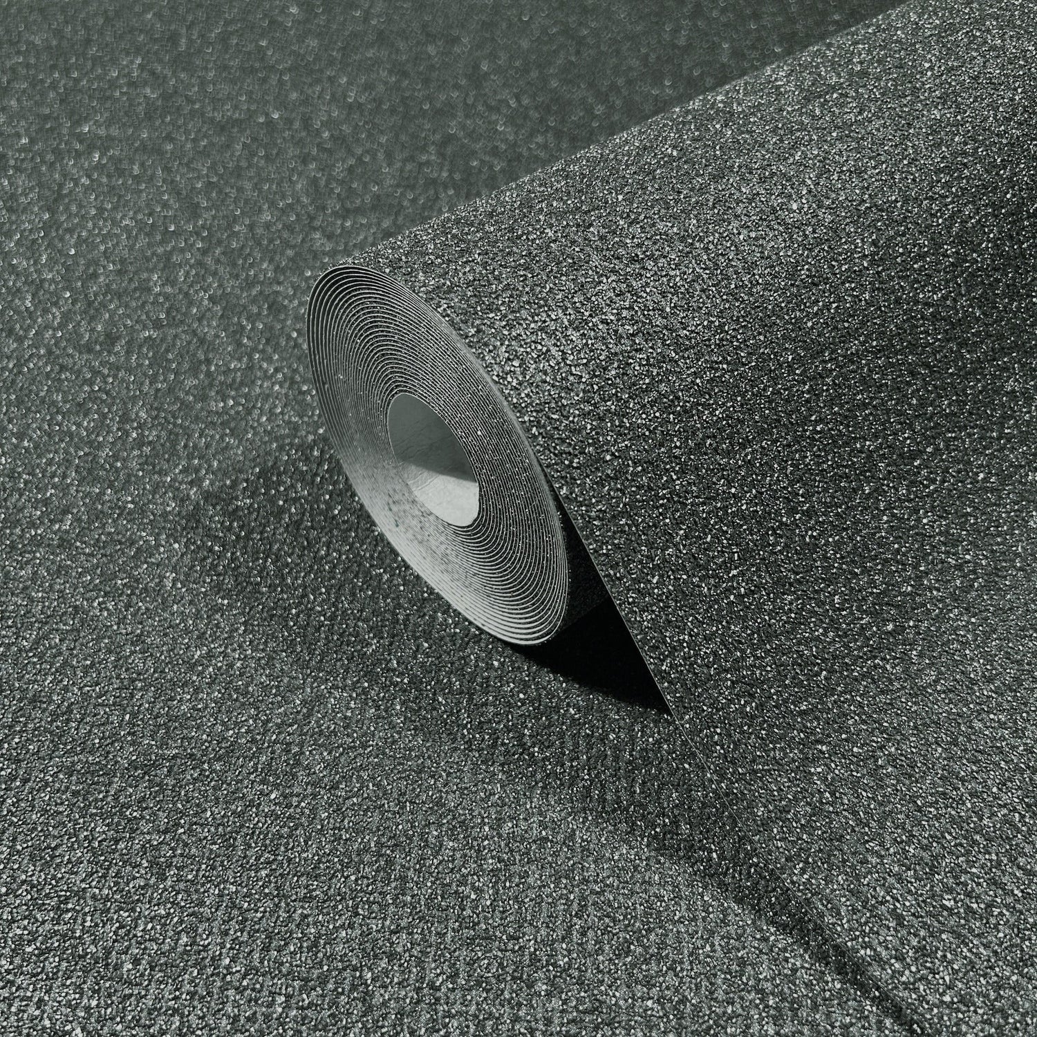 Glistening Quartz Charcoal by Antonina Vella Beaded Wallpaper- York Designer Series MA34945
