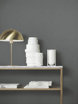Glistening Quartz Charcoal by Antonina Vella Beaded Wallpaper- York Designer Series MA34945