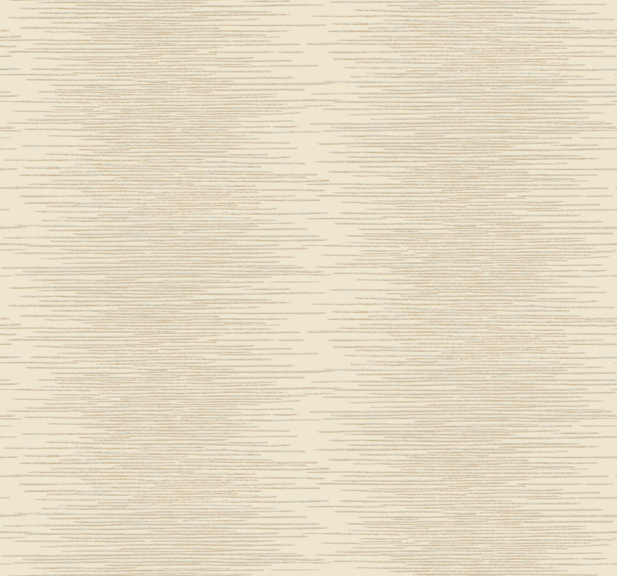 Operetta Cream Metallic Columns Wallpaper by Ronald Redding, 27 in x 27 ft