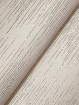 Operetta Blush by Ronald Redding Metallic Columns Wallpaper- York Designer Series VR1502