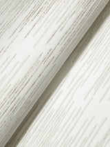 Operetta White by Ronald Redding Metallic Columns Wallpaper- York Designer Series VR1506