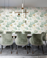 Cotswolds Poppies Turquoise by Ronald Redding Floral Wallpaper- York Designer Series VR1539