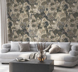 Falling Waters Neutral by Ronald Redding Scenic Wallpaper – York Designer Series VR1555