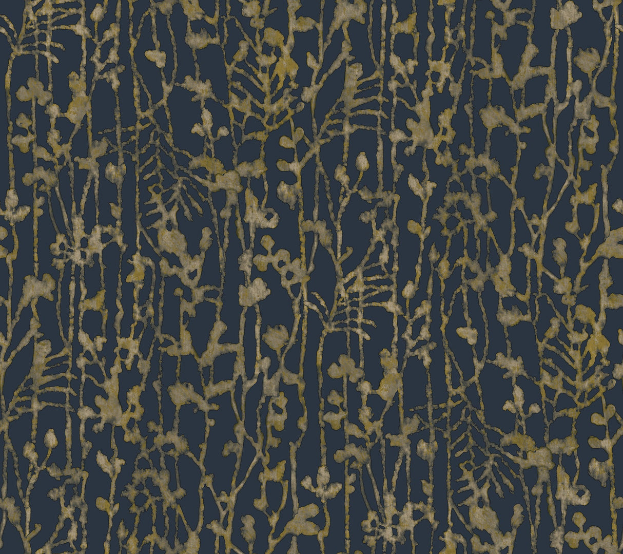 Filigree Navy Abstract Wallpaper – VR1561