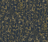 Filigree Navy Abstract Wallpaper – VR1561