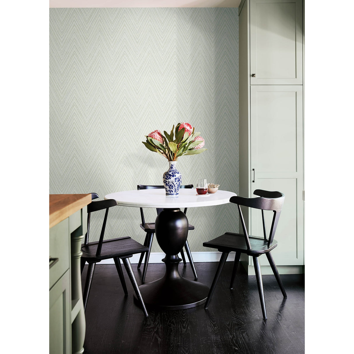 Lainey Green by A-Street Prints Stitched Chevron Wallpaper – A-Street Prints 4147-27370