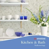 Sunshower Dove by Advantage Stria Wallpaper- Brewster Home Fashions 4168-16636