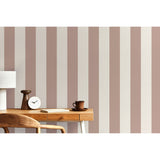 Tavish Light Pink by Fine Decor Stripe Wallpaper – Brewster FD43456