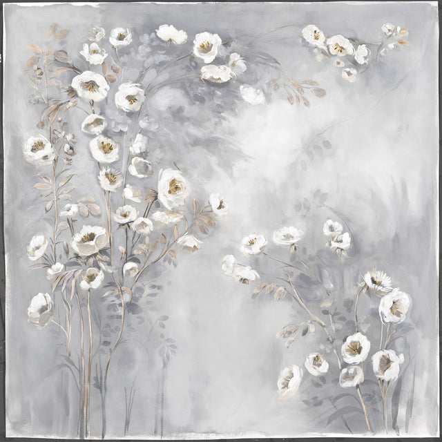 Monique Lhuillier Floral Purple Peel & Stick Mural