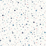 Splatter Navy Peel & Stick Mural