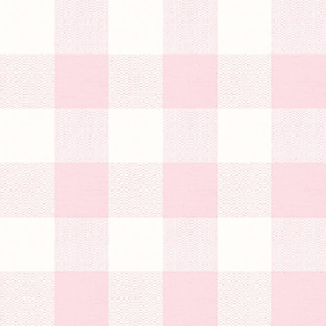 Buffalo Check Blush Peel & Stick Mural