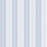 Cottage Stripe Chambray Peel & Stick Mural