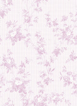 Floral Toile Lavender Peel & Stick Mural