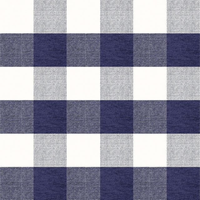 Buffalo Check Navy Peel & Stick Mural