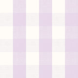 Buffalo Check Lavender Peel & Stick Mural