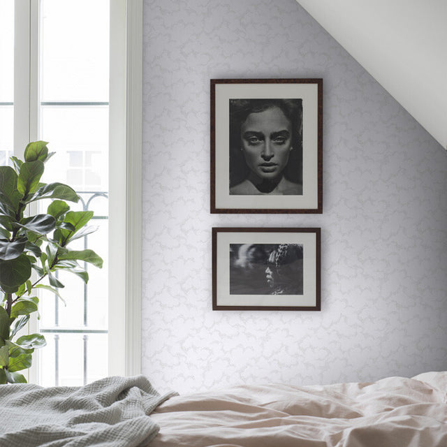 Molntuss Grey Cloud Polka Dot Wallpaper by Boråstapeter – Schumacher 1456