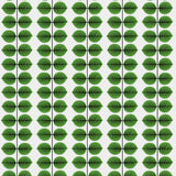 Green leaf pattern wallpaper Berså by Stig Lindberg for Boråstapeter, shown in Leaf colorway.