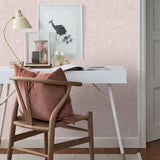Poème d'Amour Blush by Boråstapeter Whimsical Wallpaper – Schumacher 1764