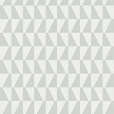 Trapez Sage geometric wallpaper by Boråstapeter for Schumacher, shown in a modern interior setting.