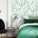 Bladranker Leaf by Boråstapeter Botanical Wallpaper – Schumacher 1787