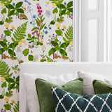 TROLLSLÄNDA Multicolor by Boråstapeter Botanical Wallpaper – Schumacher 1788