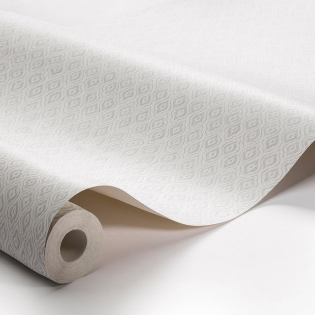 Jaipur Linen Grey by Boråstapeter Scandinavian Heritage Wallpaper – Schumacher 1935