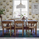 Fågelbo Multi by Boråstapeter Poetic Spring Garden Wallpaper – Schumacher 1961