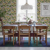 ROS OCH LILJA Ivory by Boråstapeter Scandinavian Floral Wallpaper – Schumacher 1962