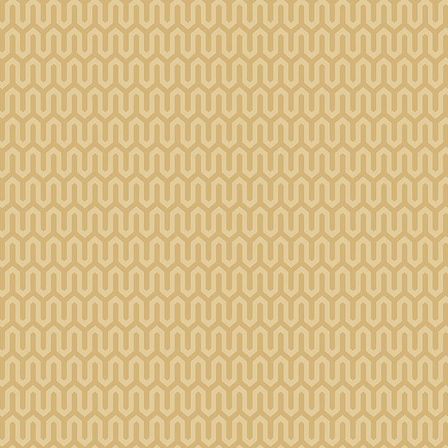 YPSILON parchment geometric wallpaper by Boråstapeter for Schumacher, shown in a modern interior setting.