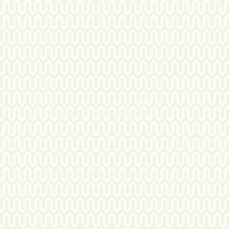YPSILON bone-colored geometric wavy line wallpaper by Boråstapeter for Schumacher