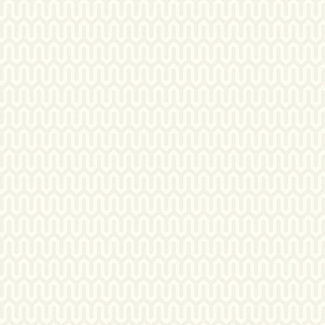 YPSILON bone-colored geometric wavy line wallpaper by Boråstapeter for Schumacher