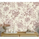 Gabriela Pink by Fine Decor Floral Wallpaper – Brewster Home Fashions FD43609