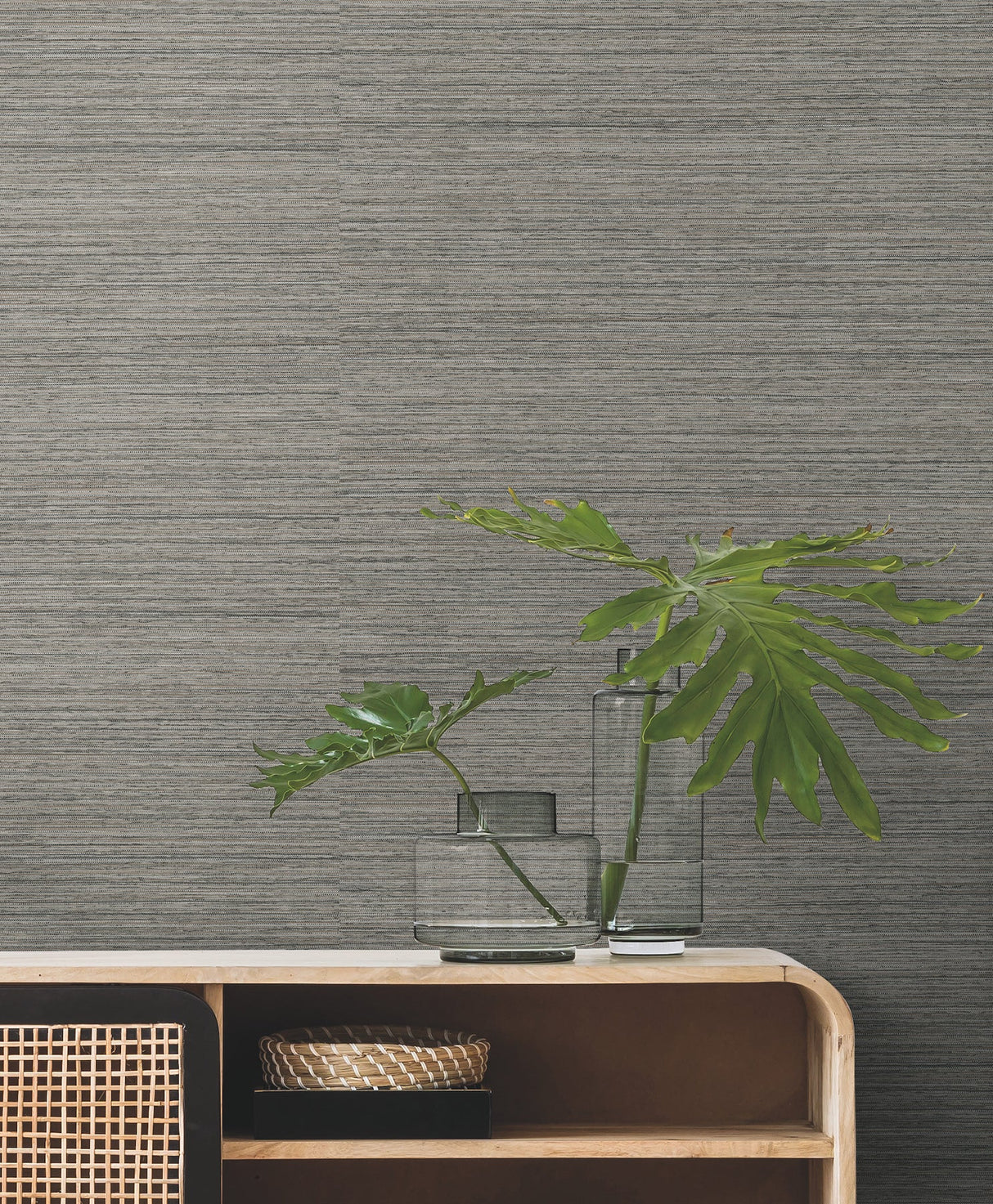 Trousseau Mushroom by York Wallcoverings High Performance Textile Wallcovering- York Wallcoverings 200-08