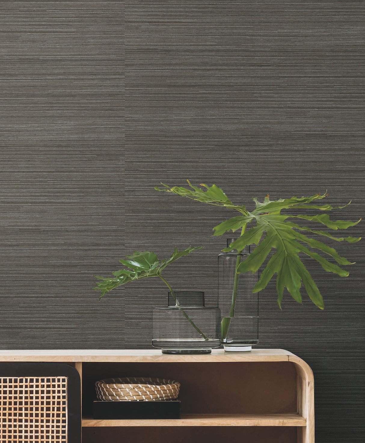 Trousseau Coffee by York Wallcoverings High Performance Textile Wallcovering- York Wallcoverings 200-10
