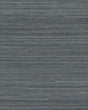 York Wallcoverings Trousseau in Denim – woven-look blue textile wallcovering, 55 in x 3 ft roll