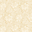 Acanthus Garden wallpaper in buttercup by Boråstapeter for Schumacher, featuring classic floral and leaf motifs in a soft yellow colorway.