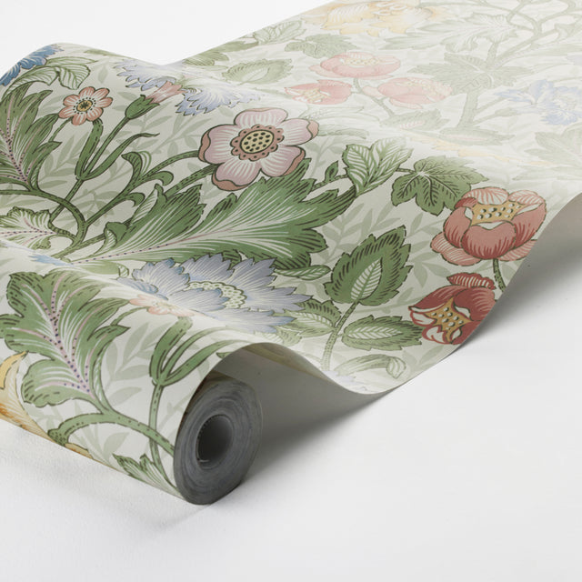 Jane Mural Leaf by Boråstapeter Vintage Floral Wallpaper – Schumacher 2036