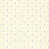 Coral Leaf wallpaper in blue with a stylized coral and leaf pattern by Schumacher