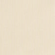 Newport Stripe Oyster wallpaper with classic narrow pinstripes in a neutral beige and cream colorway by Schumacher.