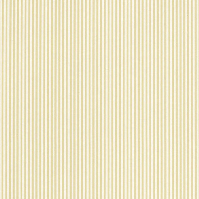 Newport Stripe Linen wallpaper with a classic narrow pinstripe design in a neutral colorway by Schumacher.