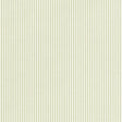 Newport Stripe Willow wallpaper by Schumacher - classic narrow pinstripe in green and white