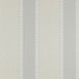 Bayberry Stripe wallpaper in Water Blue by Schumacher, featuring a classic vertical stripe pattern in soft blue and neutral tones.