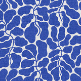 My Secret Garden cobalt blue dense foliage wallpaper by Boråstapeter for Schumacher, designed by Linnea Andersson