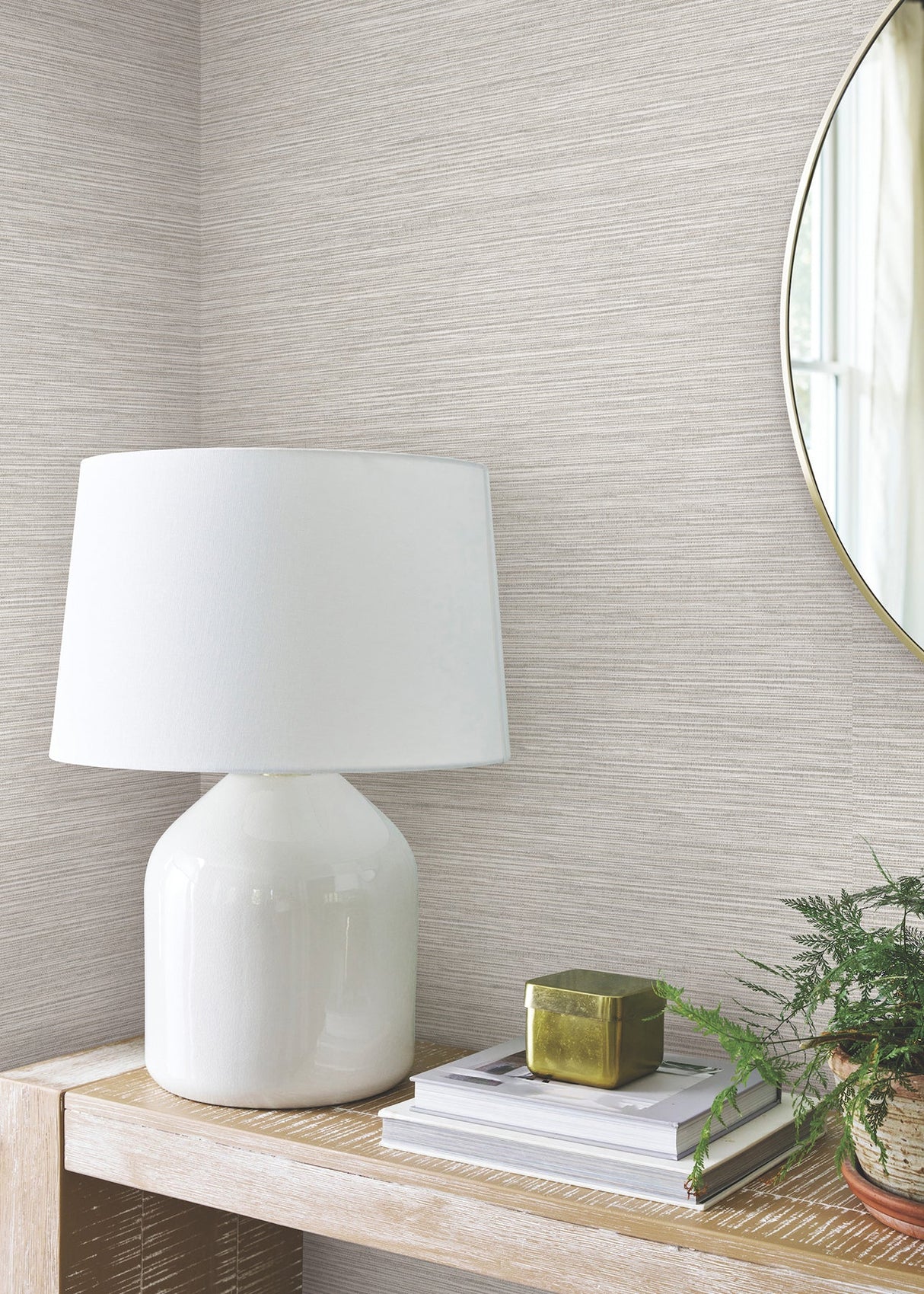 Trieste Oyster by York Wallcoverings High Performance Textile Wallpaper – York Wallcoverings 221-01