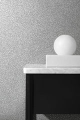 Mica Texture Pavestone & Silver Glitter by Essential Textures Metallic Textured Wallpaper – Etten Studios 2231617