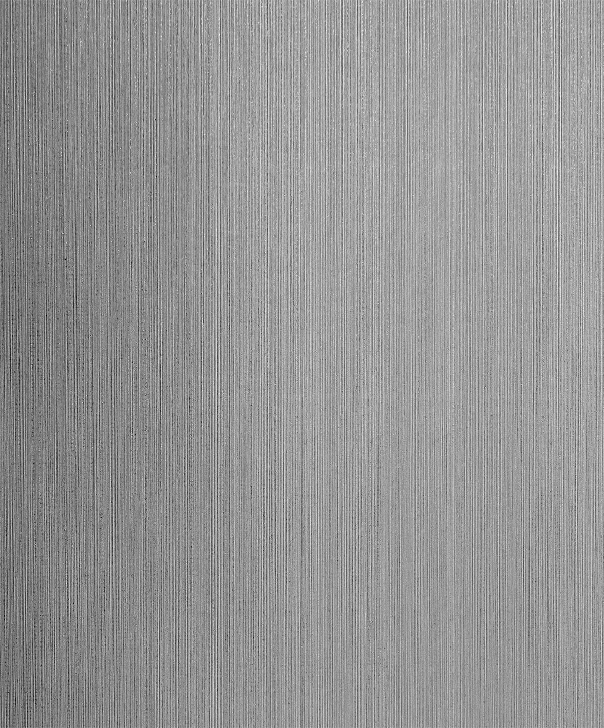 Gray textured stria wallpaper with subtle glitter finish
